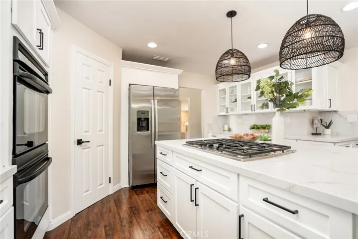 That's a walk-in pantry and double oven!