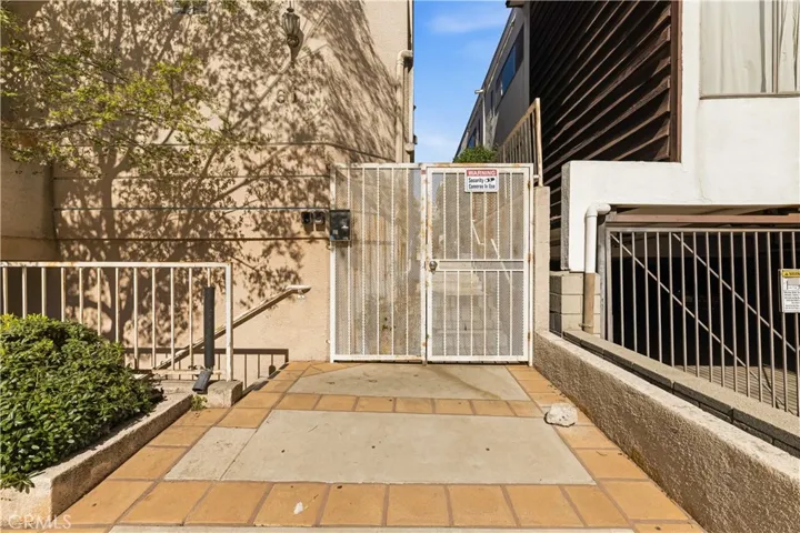 Front gated entrance