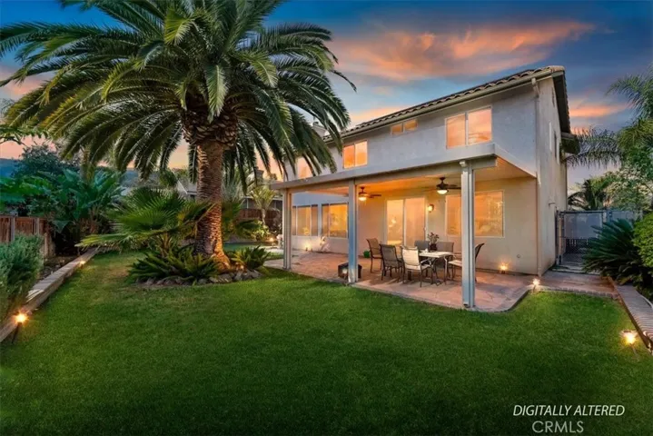 beautiful backyard