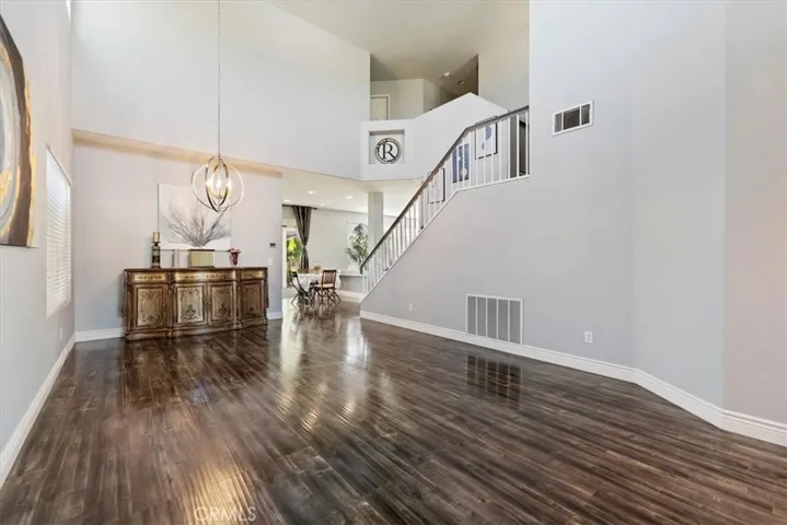 vaulted ceiling entrance