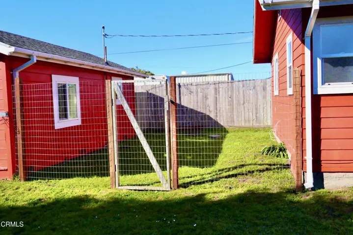 Fenced Yard Area