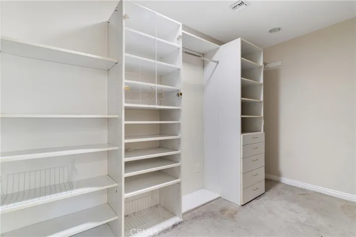 Primary Walk in closet