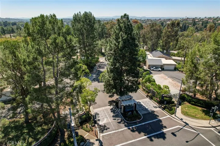 Gated entry to the community.