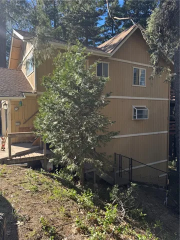 Side view of home from the top