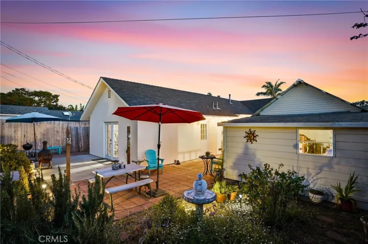 Backyard + Detached Garage