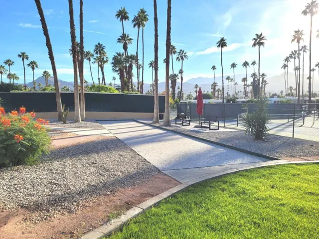Bocce ball court