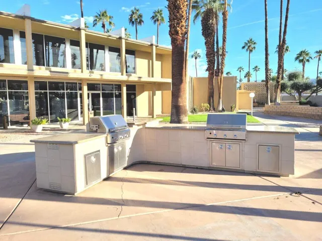 Community BBQ area