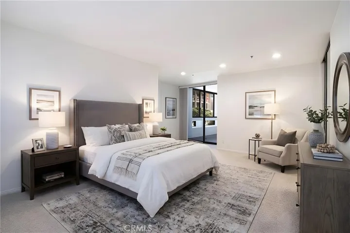 Virtually Staged Bedroom