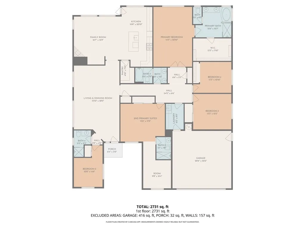 2D floor plan