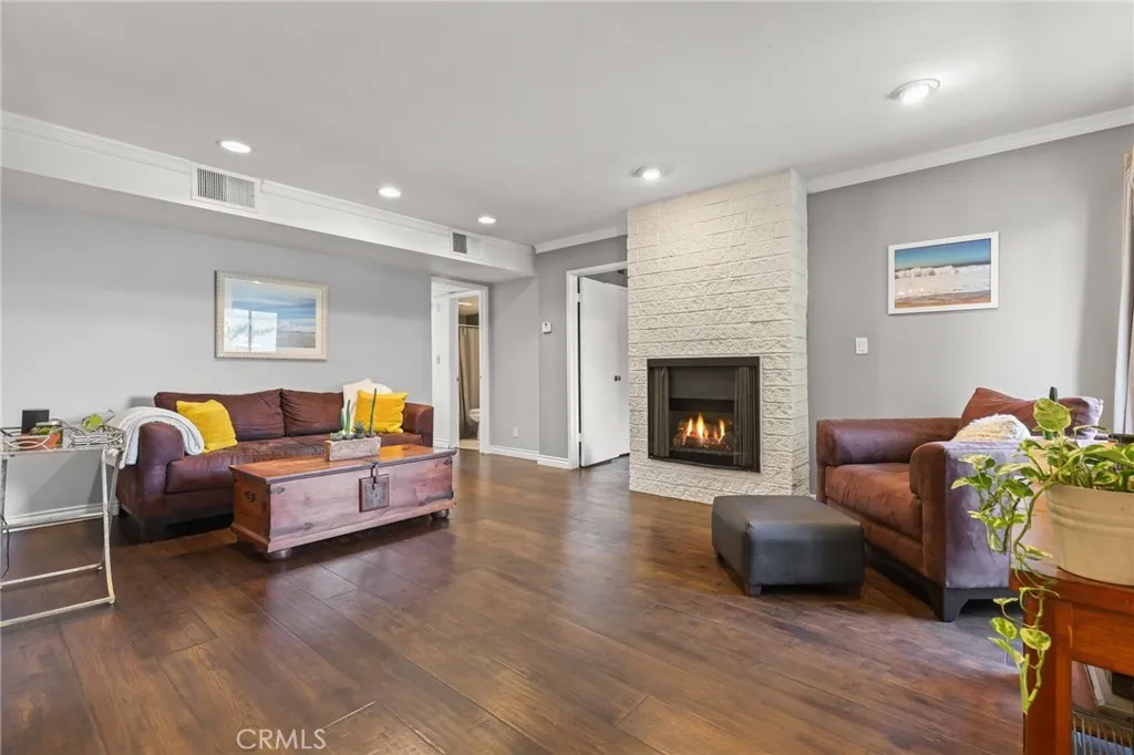 Digitally Enhanced Fireplace