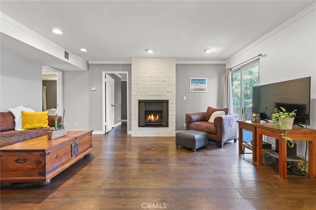 Digitally Enhanced Fireplace