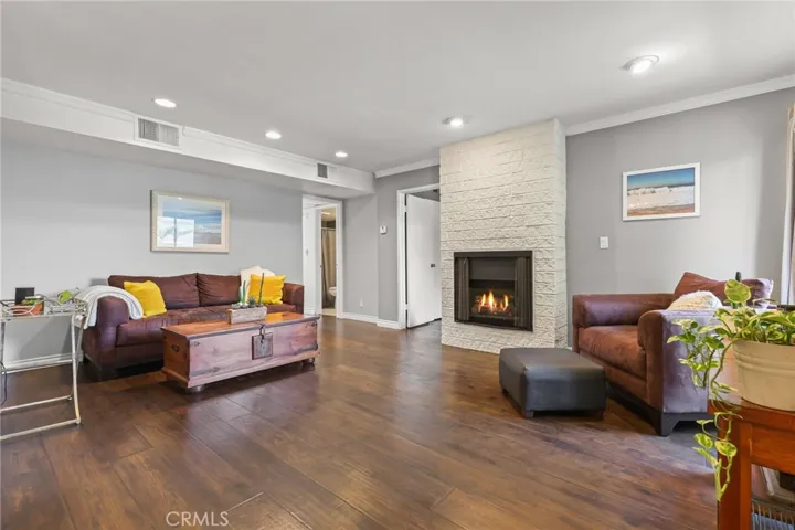 Digitally Enhanced Fireplace