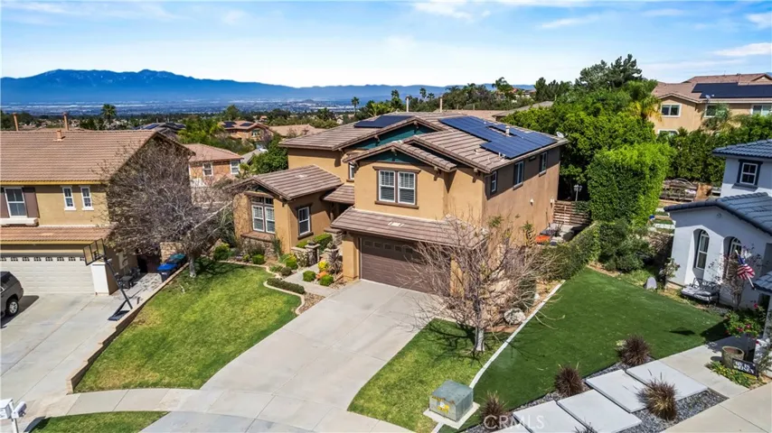 Fully paid for solar and a 3 car tandem garage.