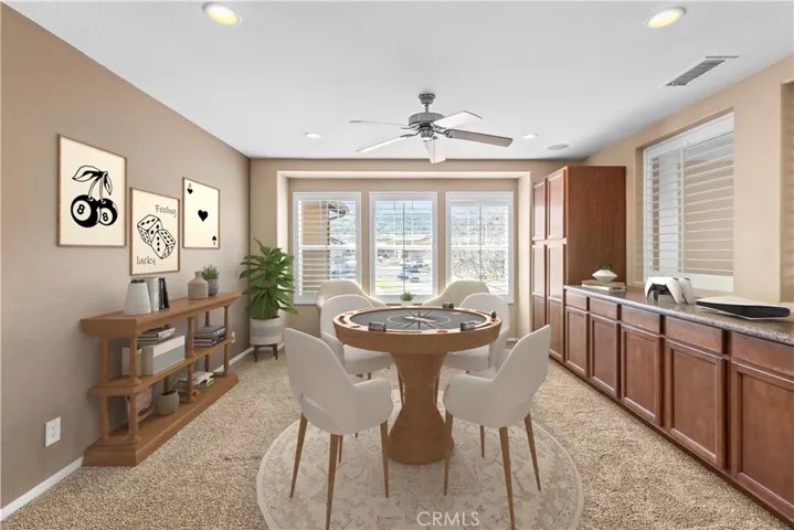 Loft with digitally enhanced image to show what the room could be.