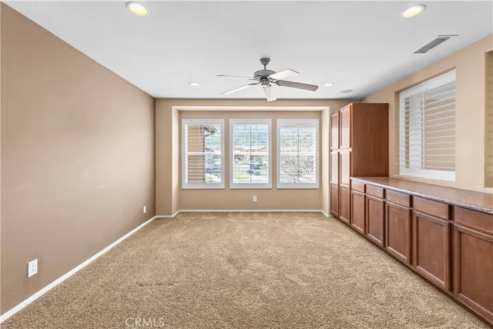 Upstairs loft- perfect for an office, game room or play room.