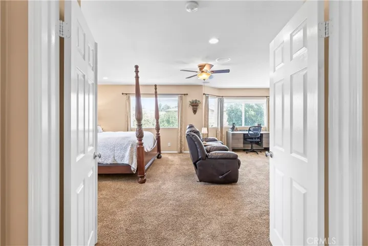 Double door entry to the Grand Primary Suite.