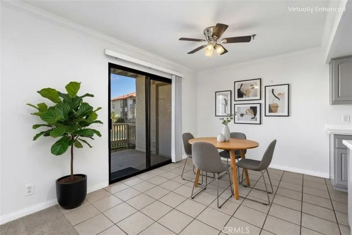 staged kitchenette
