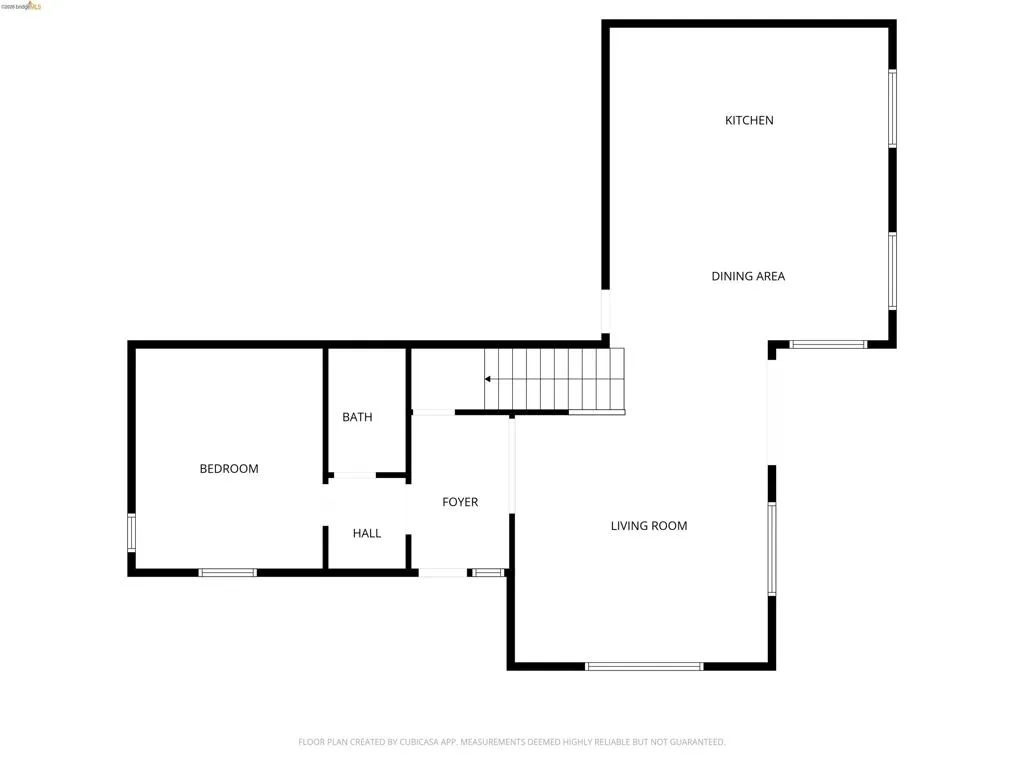 View of room layout