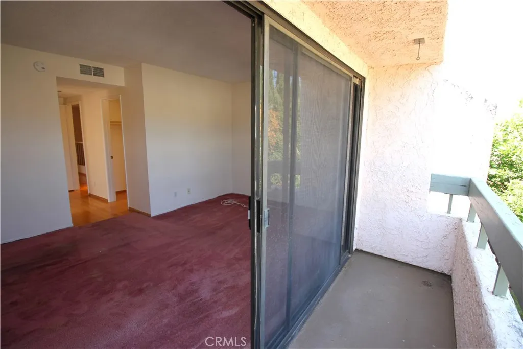Main bedroom and balcony