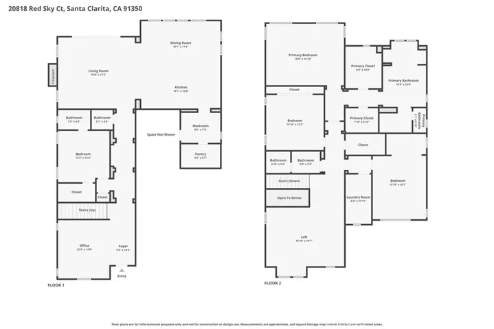 20818 Red Sky Court, Saugus, California 91350
