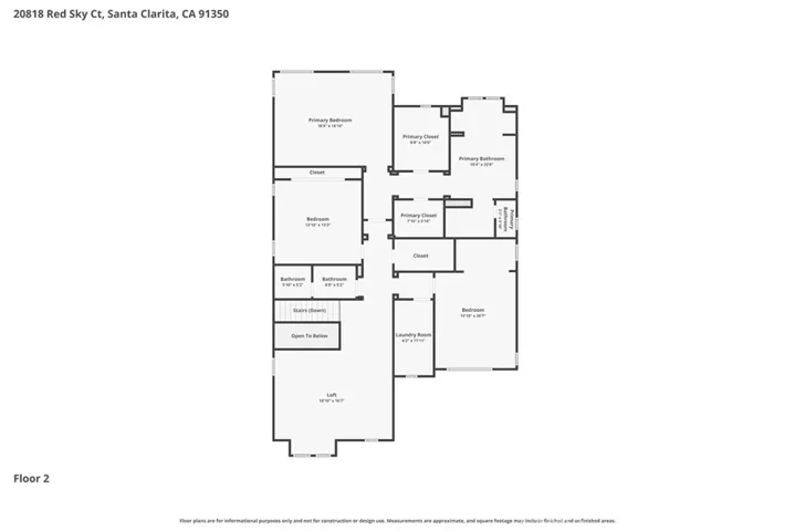20818 Red Sky Court, Saugus, California 91350