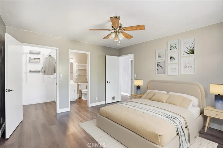 Primary Bedroom -Virtually Staged
