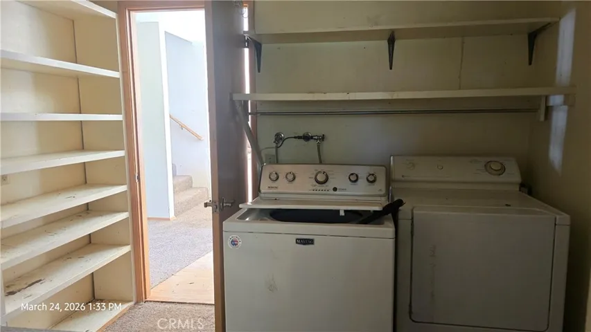 Laundry room & Pantry storage