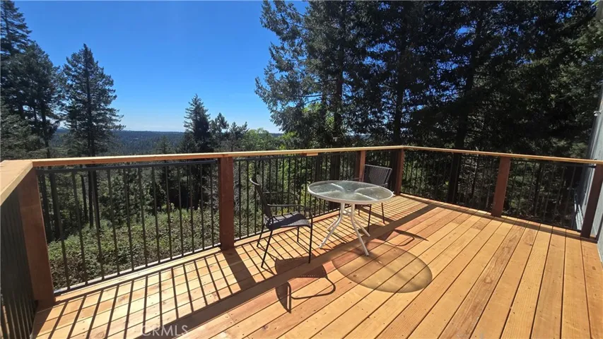 View from back deck!