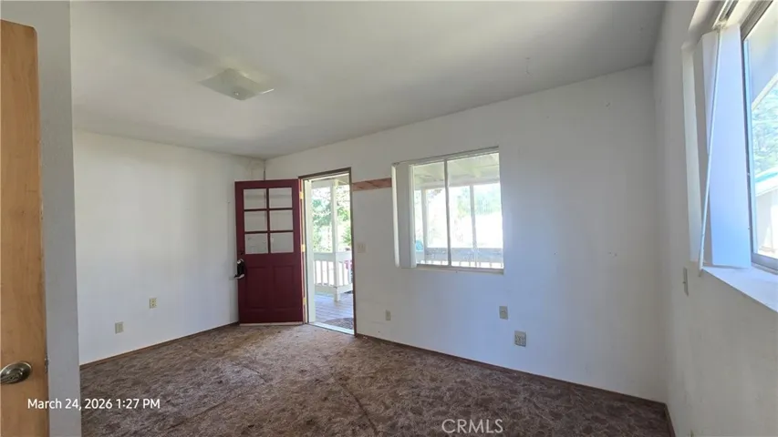 Access to porch from bedroom
