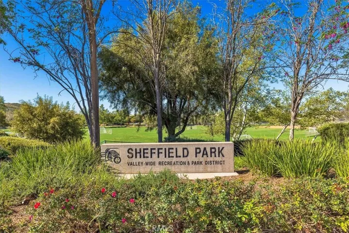 Neighborhood Park across the street.