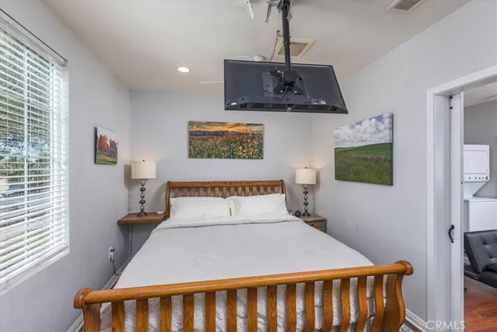 Bedroom of next-gen suite.