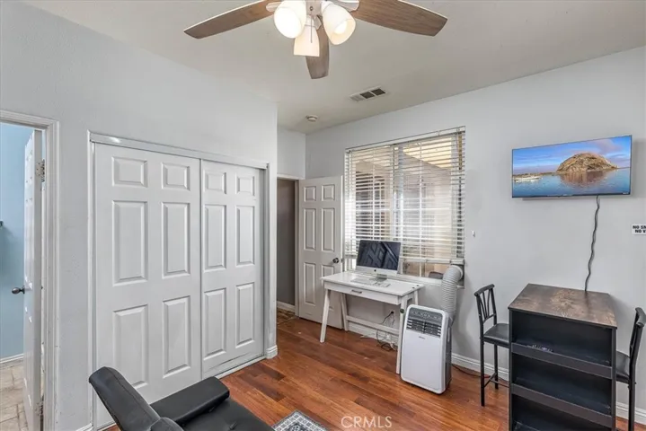 Living area of next-gen suite.  Interior door enters into living room of main home.