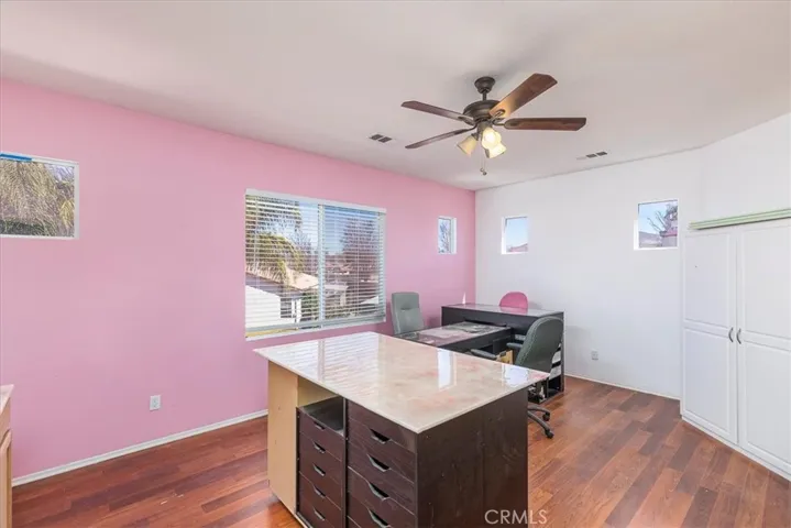 Upstairs bedroom.  Currently used as craft room.