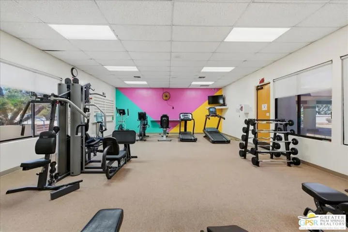 Updated exercise room
