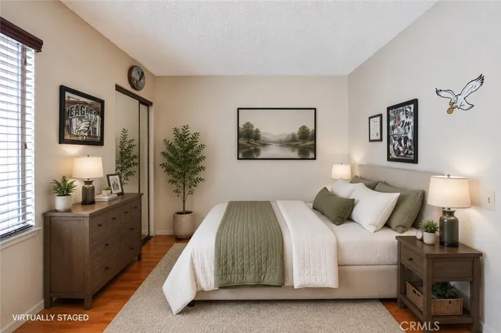 Virtually Staged - instead of an office a bedroom