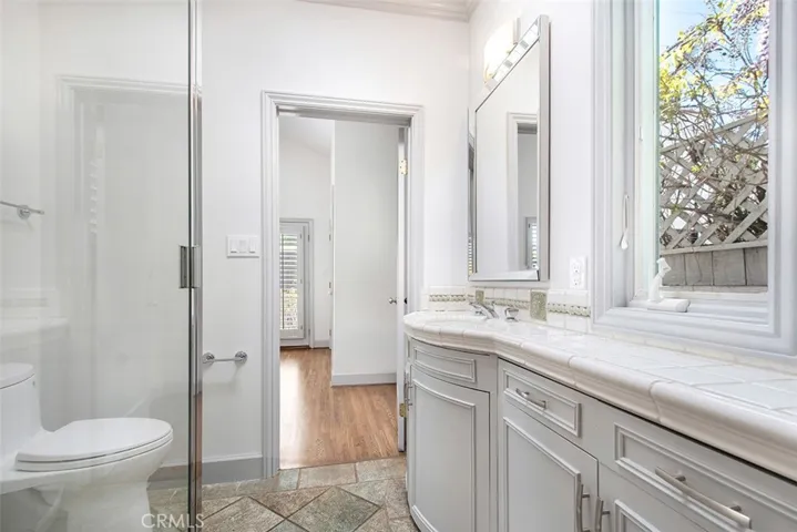 Updated guest bathroom
