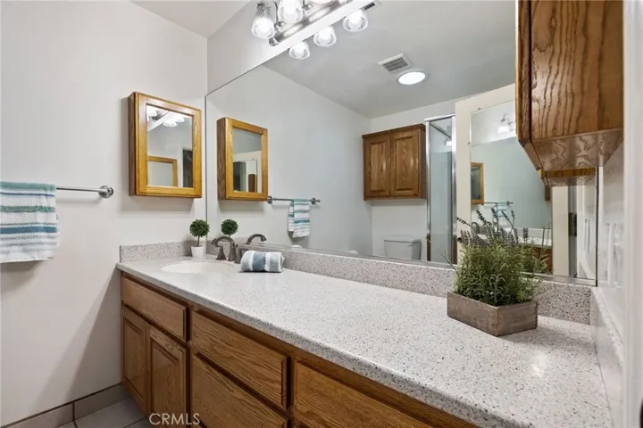 Primary bathroom with shower