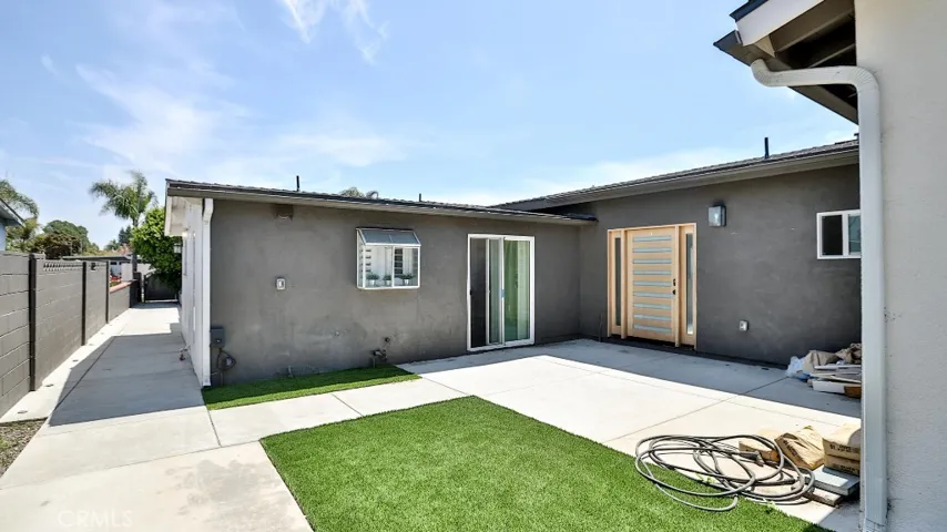 Main back door - entrance to Studio