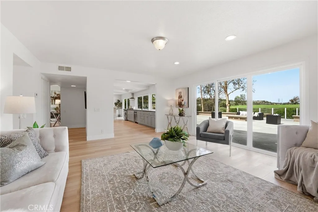 Family room and Kitchen