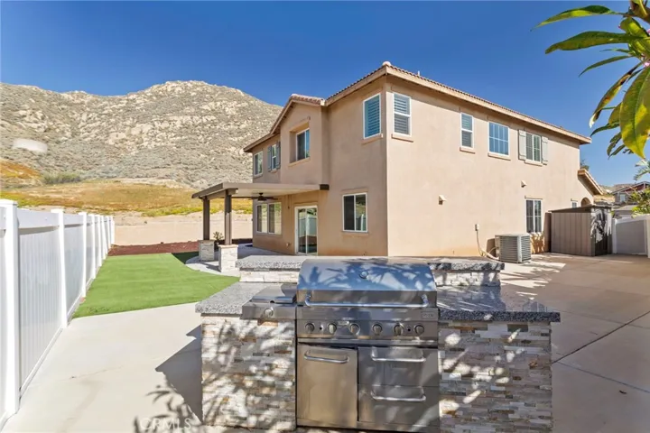 Built-in BBQ