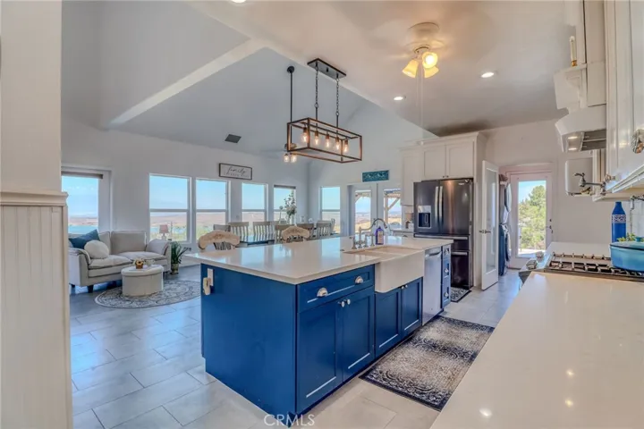 Kitchen With a View of Lake
