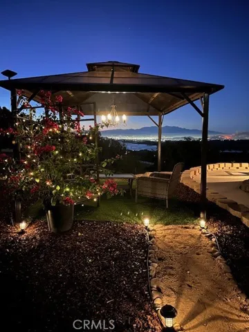 Second Gazebo at night