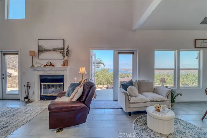 Living Room with Fireplace