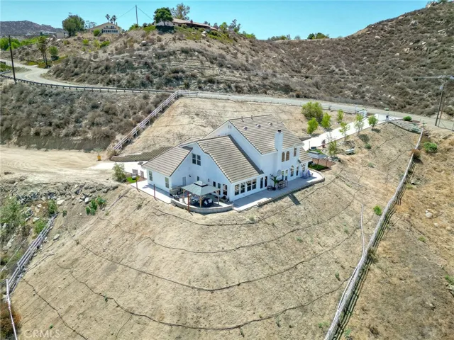 Aerial View of House