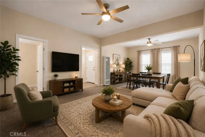 Furniture and decor have been virtually added.