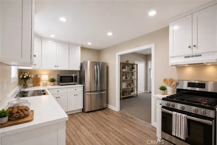 Furniture, decor, and appliances have been virtually added.