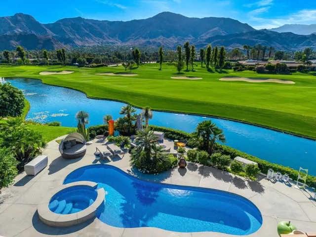 Pool area view