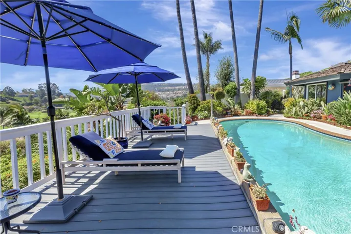 Relax by pool on your private view deck.