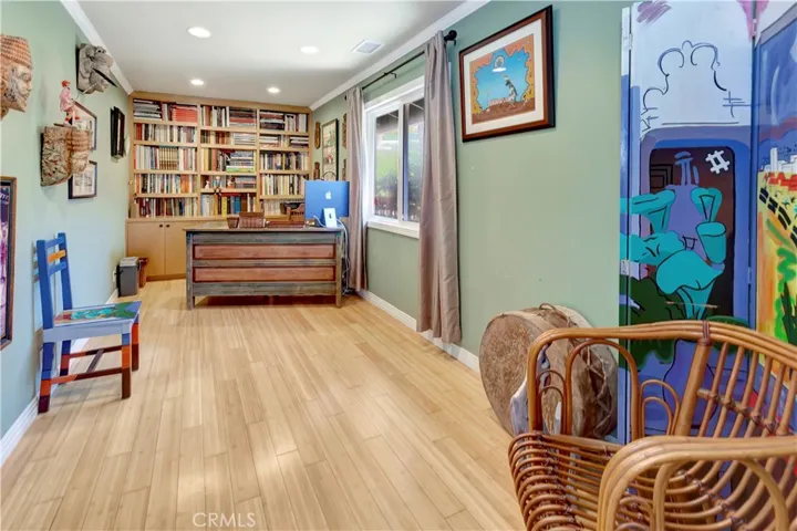 Original third car garage was converted to home office (with permits). Could be converted back if so desired.