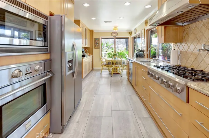 True Chef's Kitchen with Professional Grade Appliances and Upgraded Cabinets.